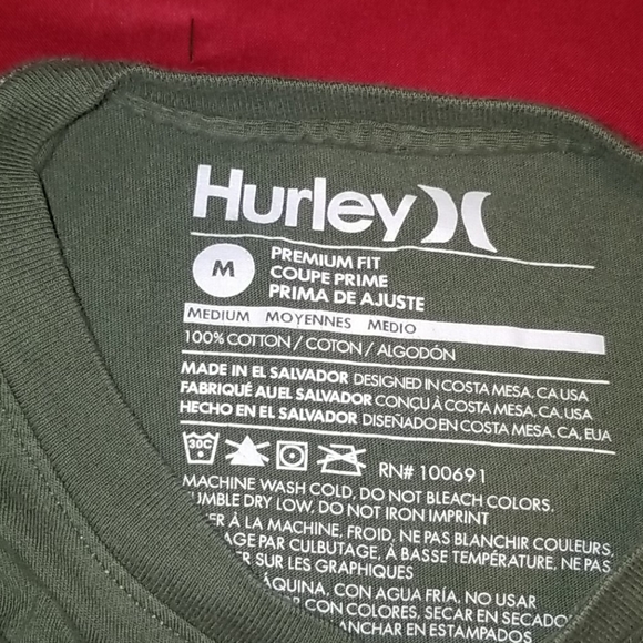 Hurley t-shirt. Front and back logo - Picture 5 of 5